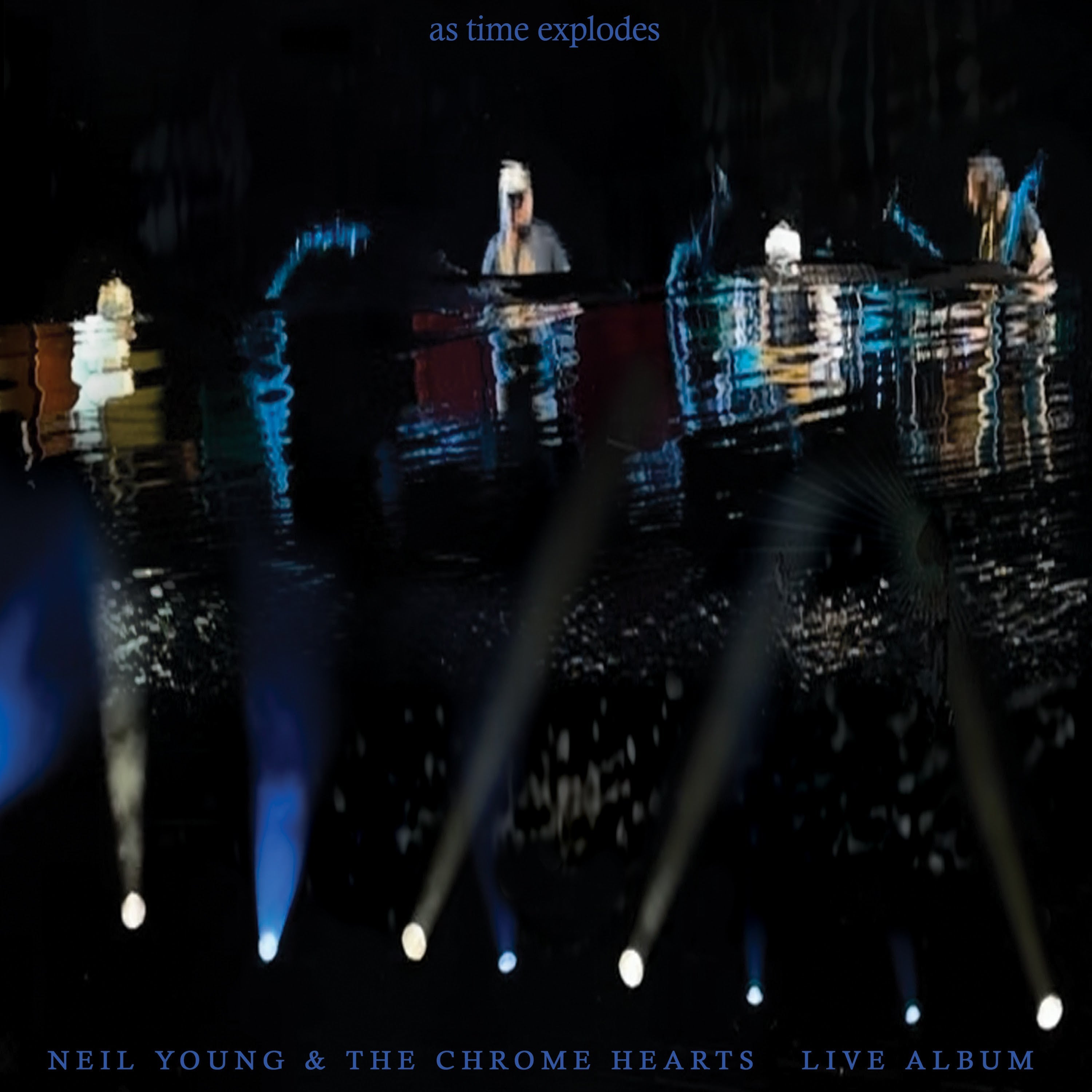 Neil Young & The Chrome Hearts - As Time Explodes - Live Album [Black] [2LP]