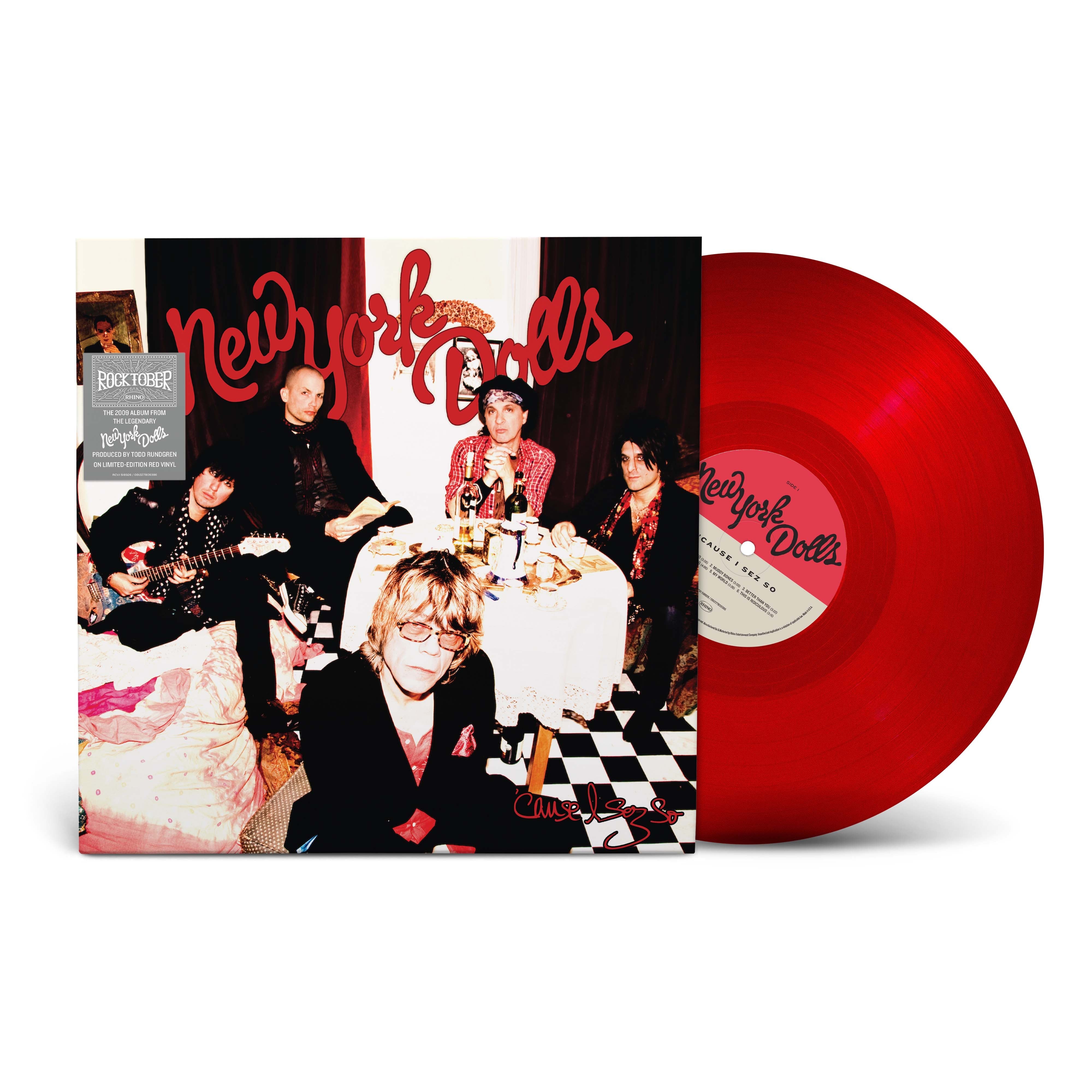 New York Dolls - Cuz I Sez So (RKTBR25)(1LP Red Vinyl(