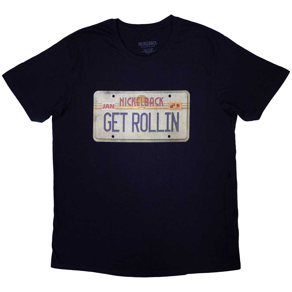 Nickelback - License Plate Blue