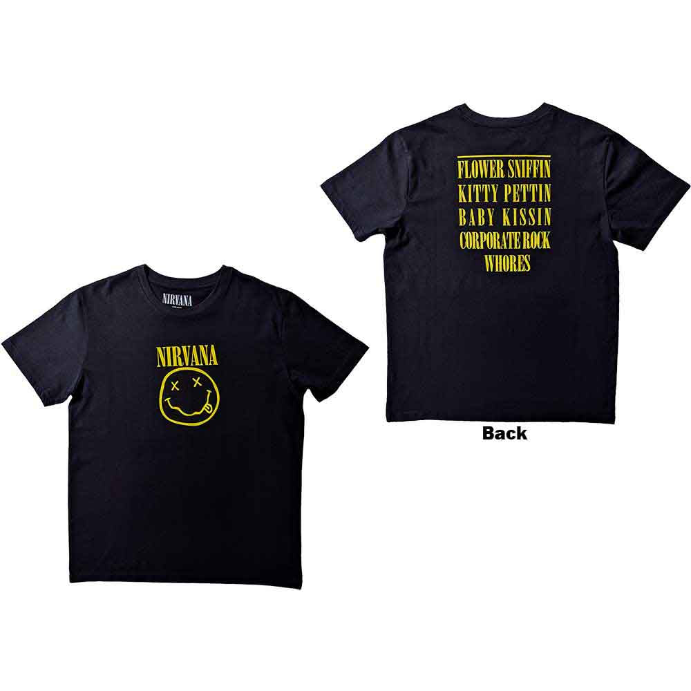 Nirvana - Flower Sniffin Black