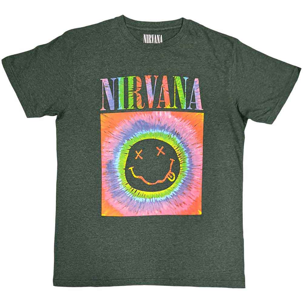 Nirvana - Happy Face Glow Box Green