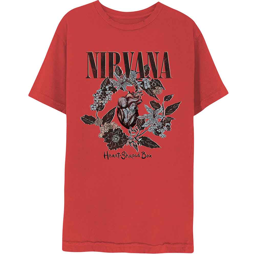 Nirvana - Heart Shape Box Red