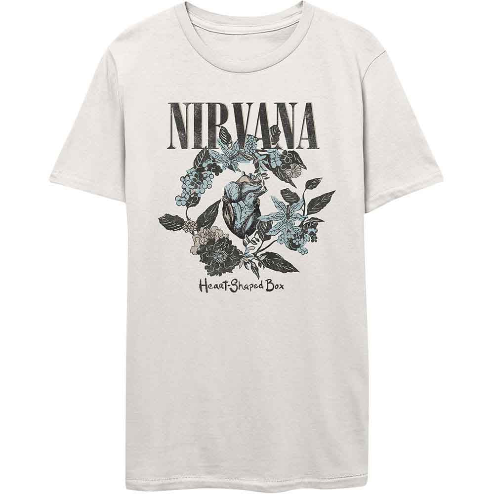Nirvana - Heart Shape Box White
