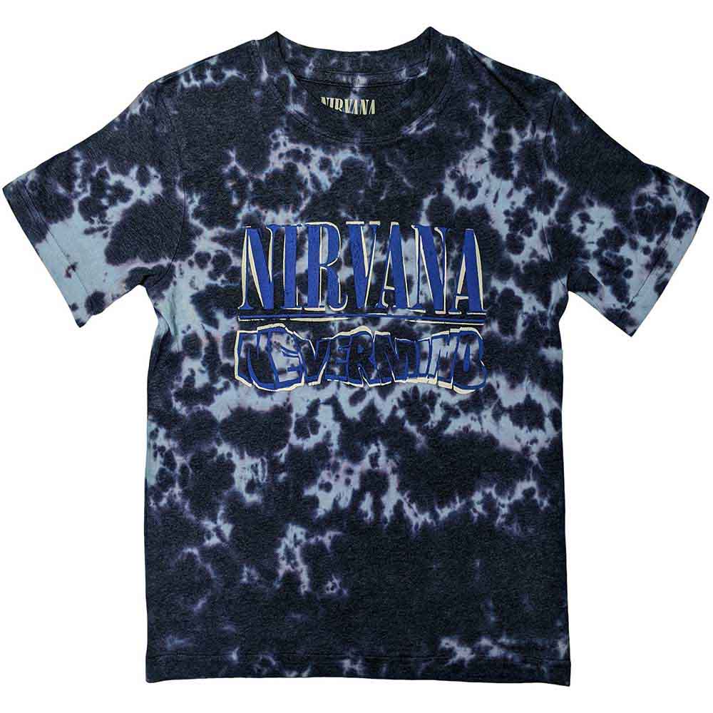 Nirvana - Nevermind Wavy Logo Purple