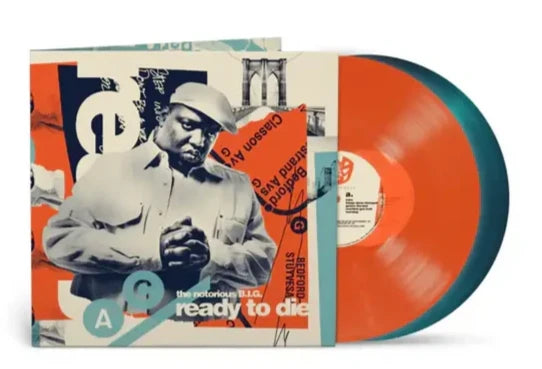 The Notorious B.I.G. - Ready To Die (30th Anniversary Edition) (2xLP Indie Exclusive Orange & Blue Vinyl)