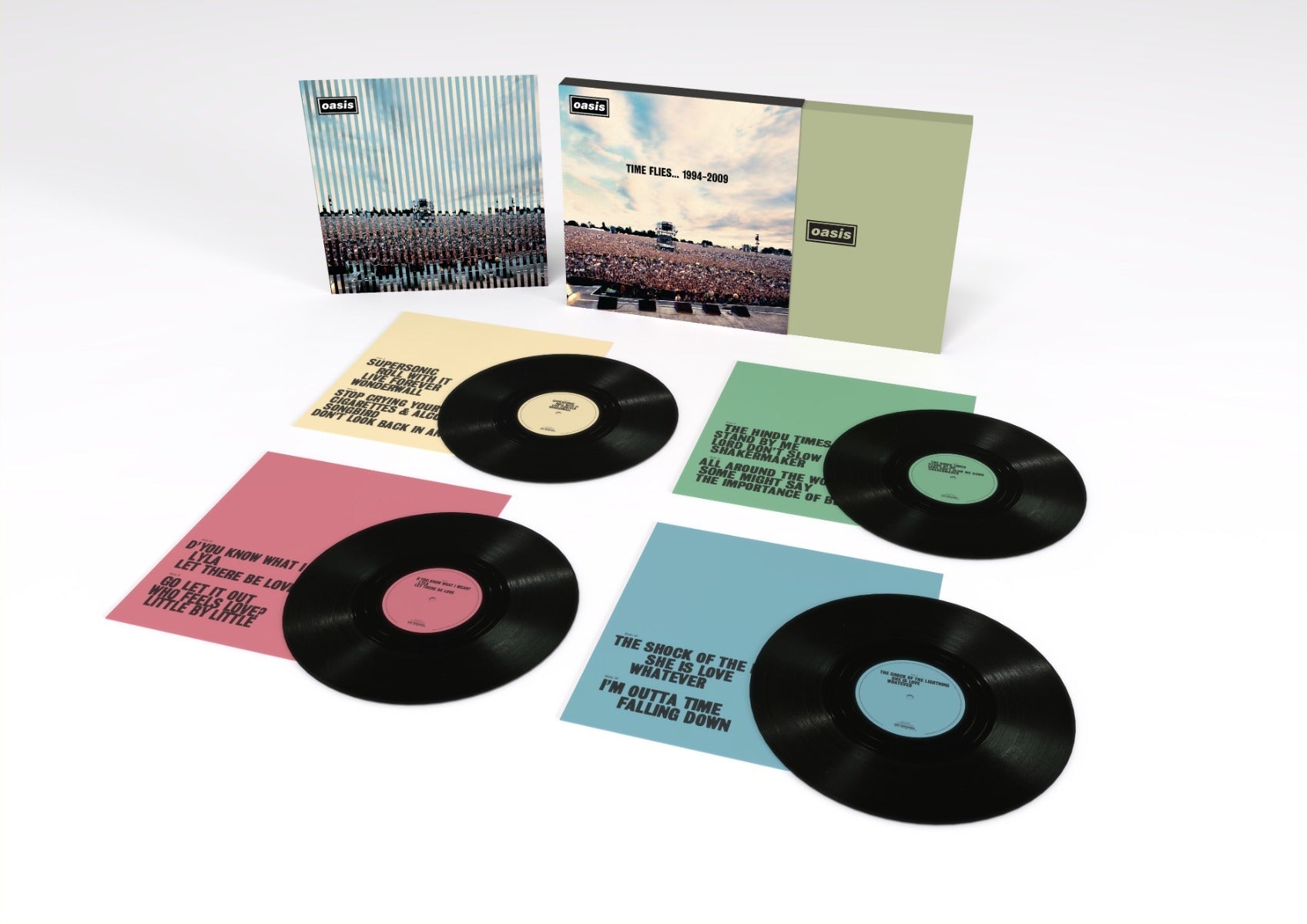 Oasis - Time Flies… 1994-2009 (4Lp) (Box Set)