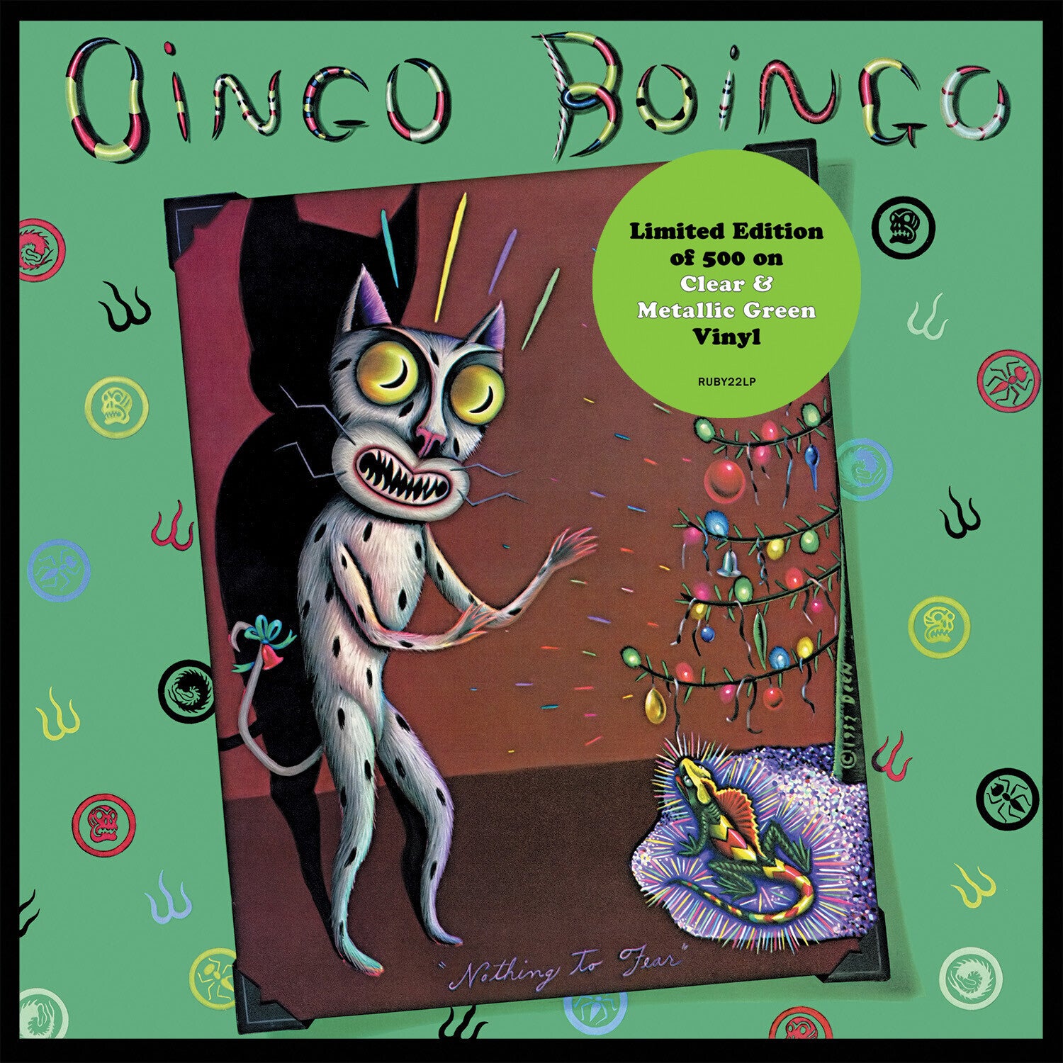 Order Oingo Boingo - Nothing To Fear (Clear & Metallic Green Vinyl)