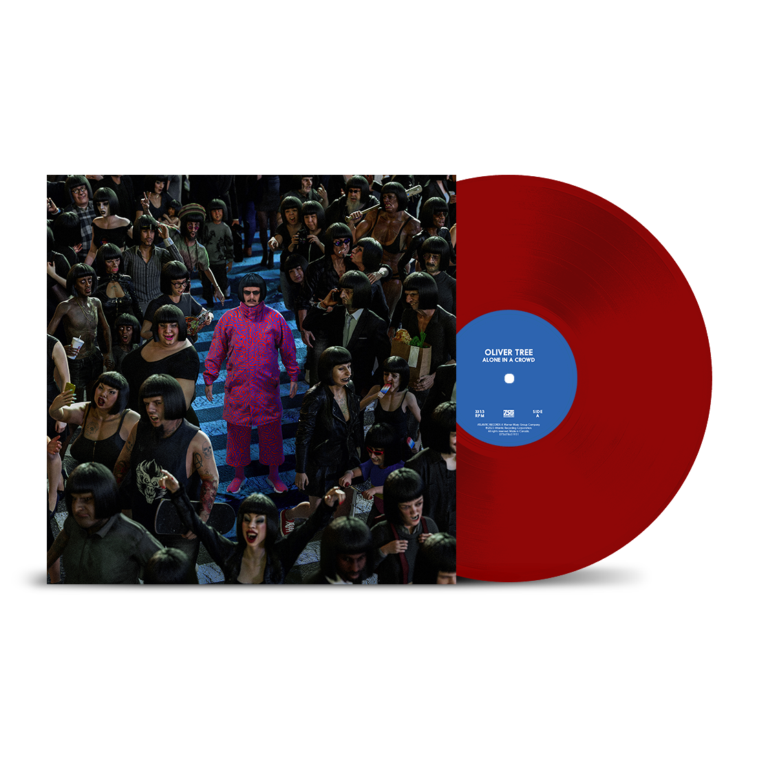 Order Oliver Tree - Alone In A Crowd (Indie Exclusive, Translucent Red Vinyl)