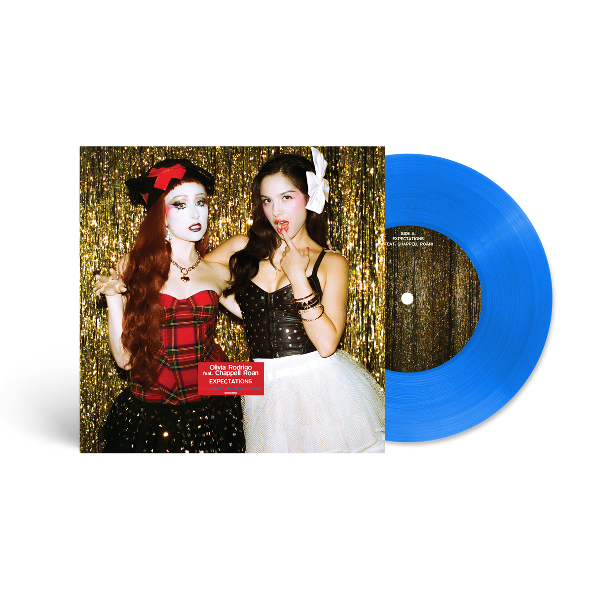 Olivia Rodrigo - expectations (feat. chappell roan) ["LA behavior" Blue Translucent 7" Single]