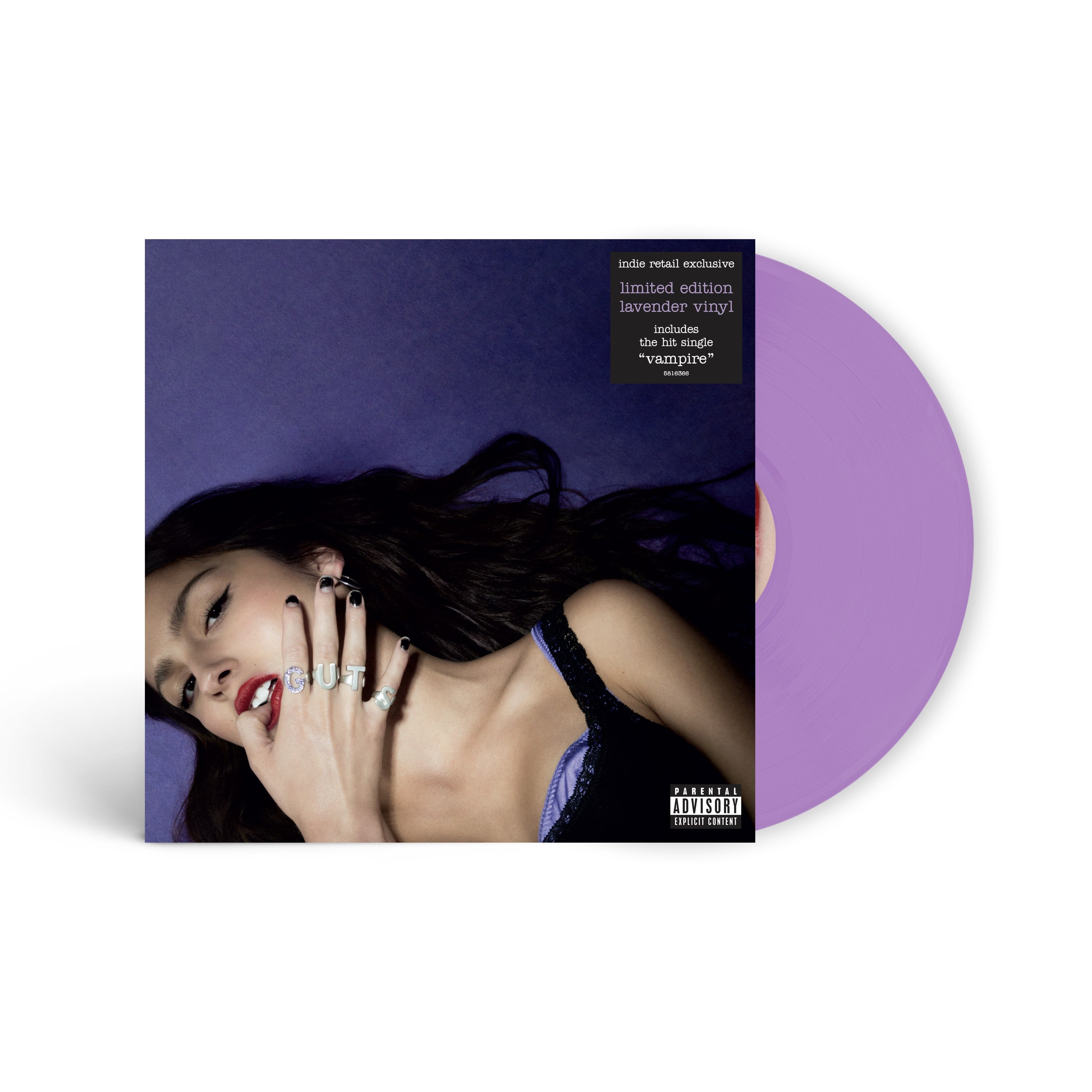 Olivia Rodrigo - Guts [Explicit Content] (Indie Exclusive, Colored Vinyl, Lavender)