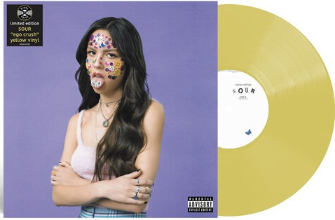 Olivia Rodrigo - Sour (Limited Edition, "Ego Crush" Yellow Colored Vinyl)