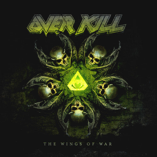Overkill - The Wings of War (Limited Edition, Clear Vinyl W/ Crushed Black & Green Splatter Colored Vinyl, Gatefold LP Jacket, Reissue) (2 Lp's)
