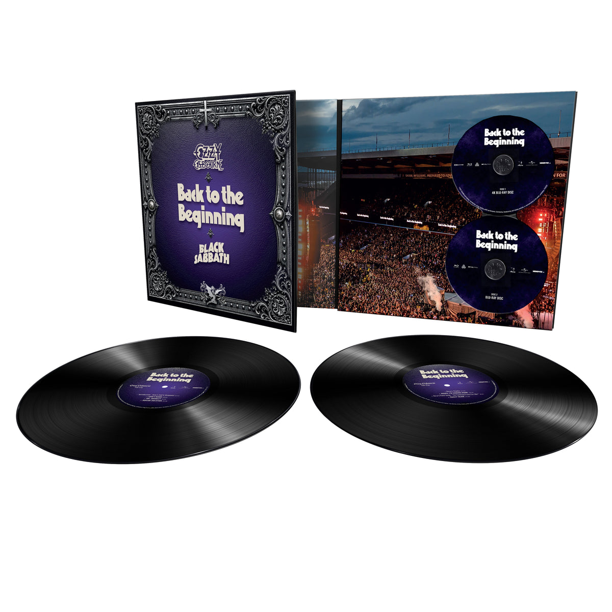 Ozzy Osbourne & Black Sabbath - Back to the Beginning (Half-Speed) [2LP/Blu-ray/4 K UHD]