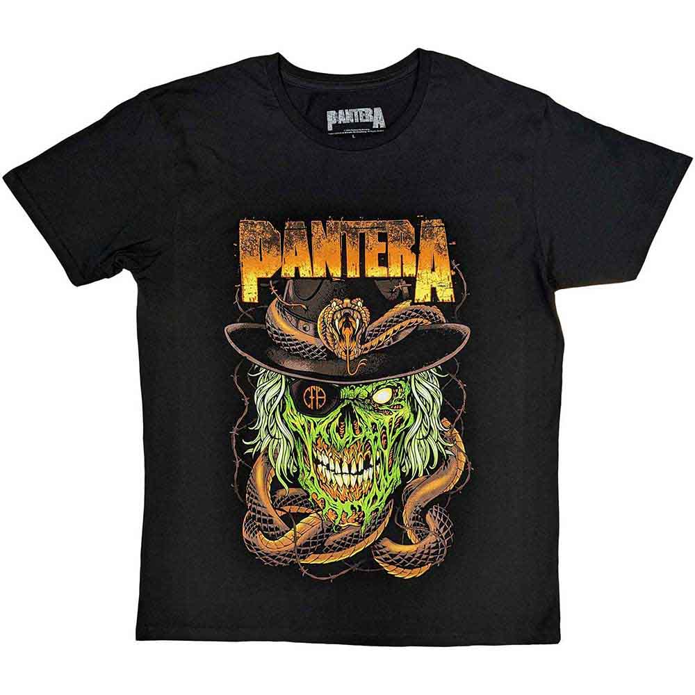 Pantera - Snake & Skull Black