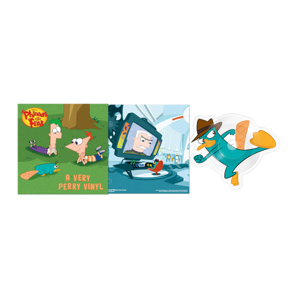 Phineas and Ferb - Perry The Platypus / There’s A Platypus Controlling Me [Die-Cut 10" Single]
