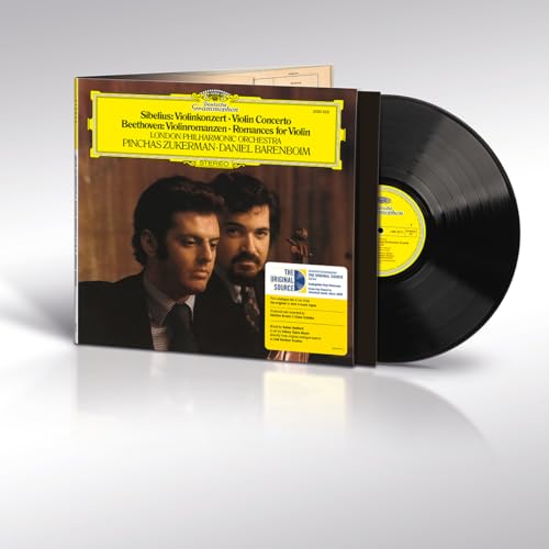 Pinchas Zukerman/Daniel Barenboim/London Philharmo - Sibelius: Violin Concerto; Beethoven: Romances For Violin (The Original Source Series) [180G LP]