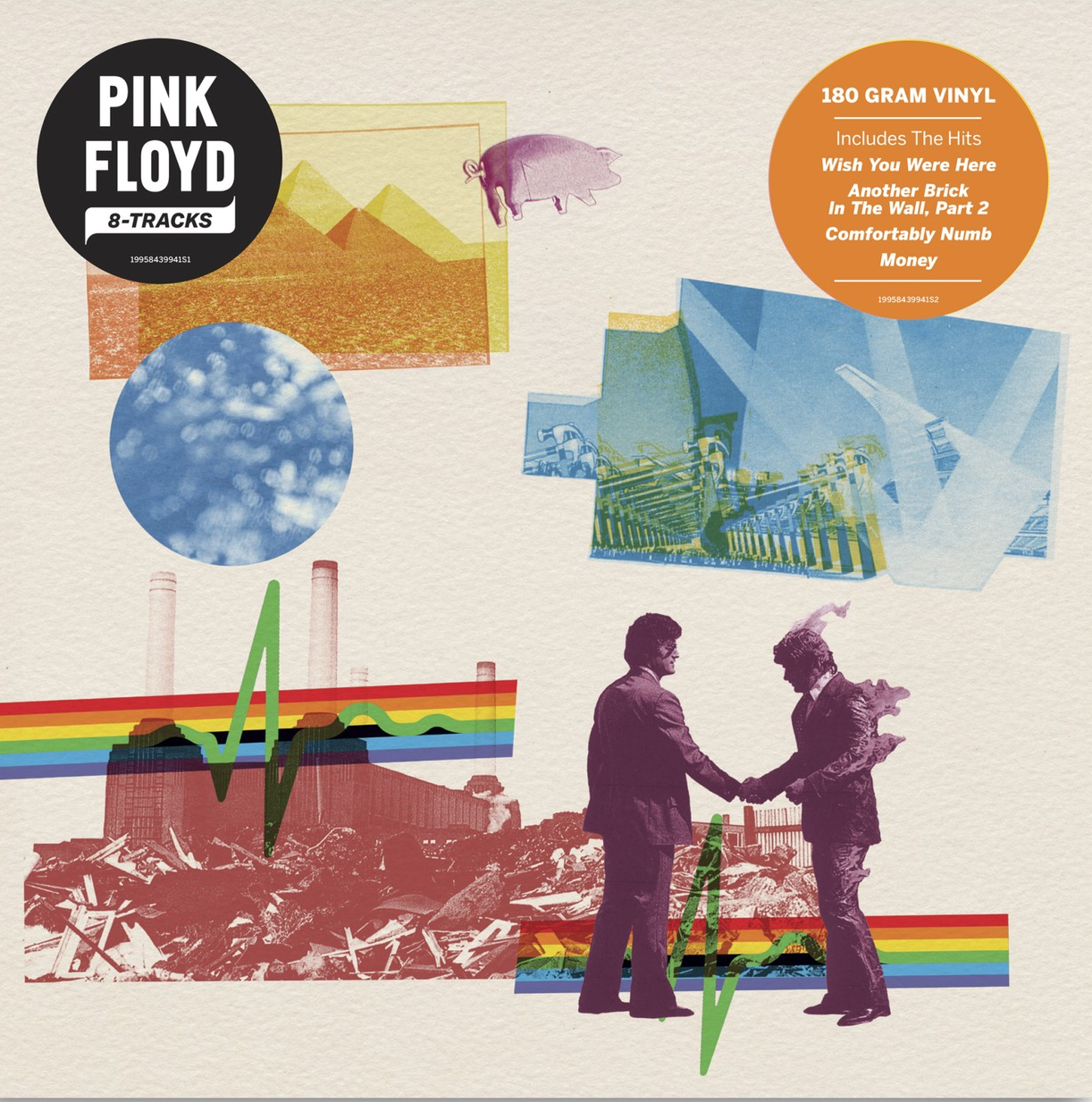 Pink Floyd - 8-Tracks (Limited Edition, 180 Gram Black Vinyl) [Import]