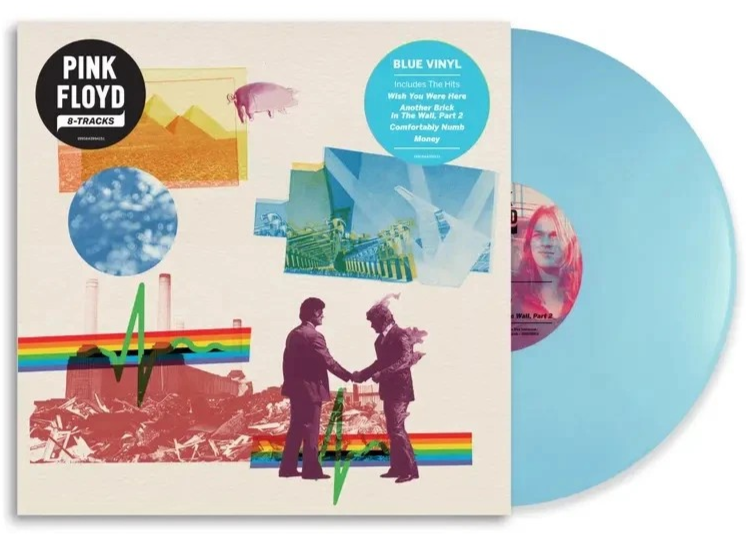 Pink Floyd - 8-Tracks (Limited Edition, 180 Gram Blue Colored Vinyl) [Import]