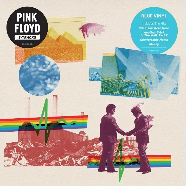 Pink Floyd - 8-Tracks (Limited Edition, 180 Gram Blue Colored Vinyl) [Import]