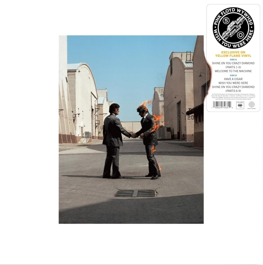 Pink Floyd - Wish You Were Here (Limited Edition, Yellow Flame Colored Vinyl) [Import] (Vinyl)