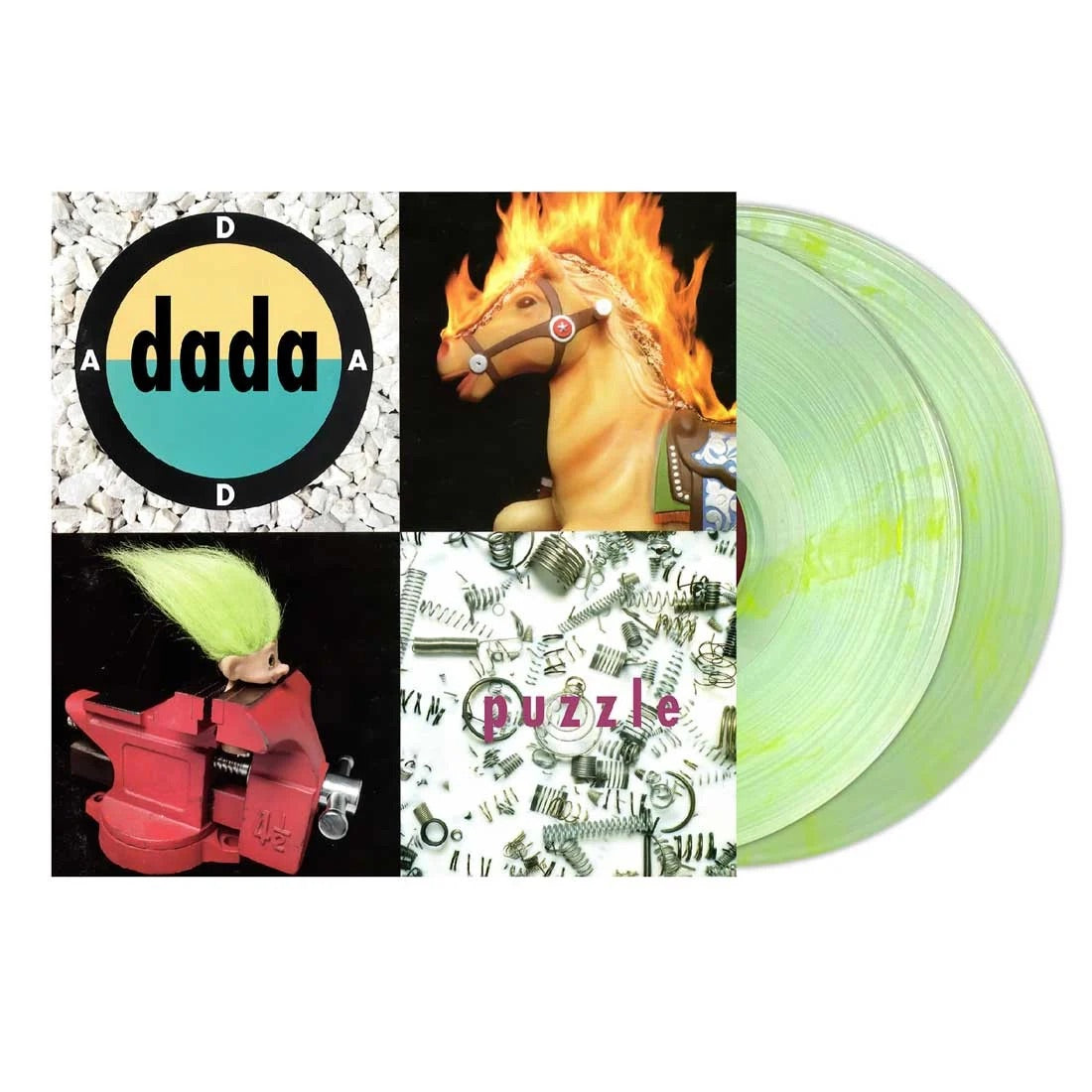 Dada - Puzzle - Remastered, Expanded, [Green & Yellow "Troll Hair" Vinyl]