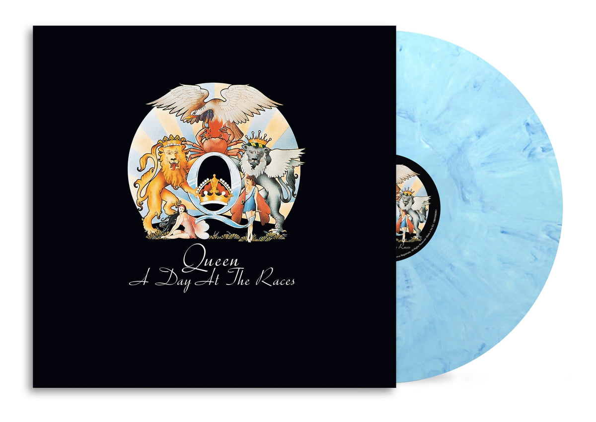 Queen - A Day At The Races (Indie Exclusive) [Blue Marbled Vinyl]