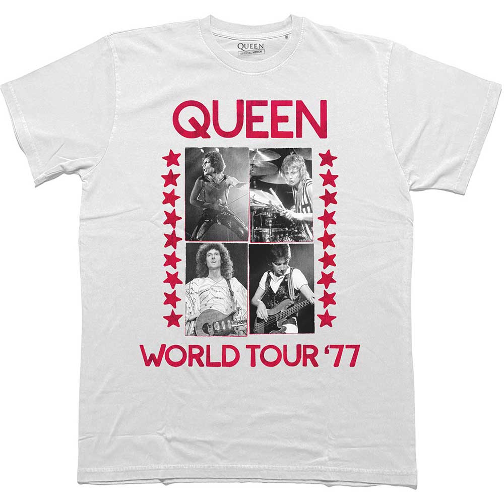 Queen - World Tour 77 White