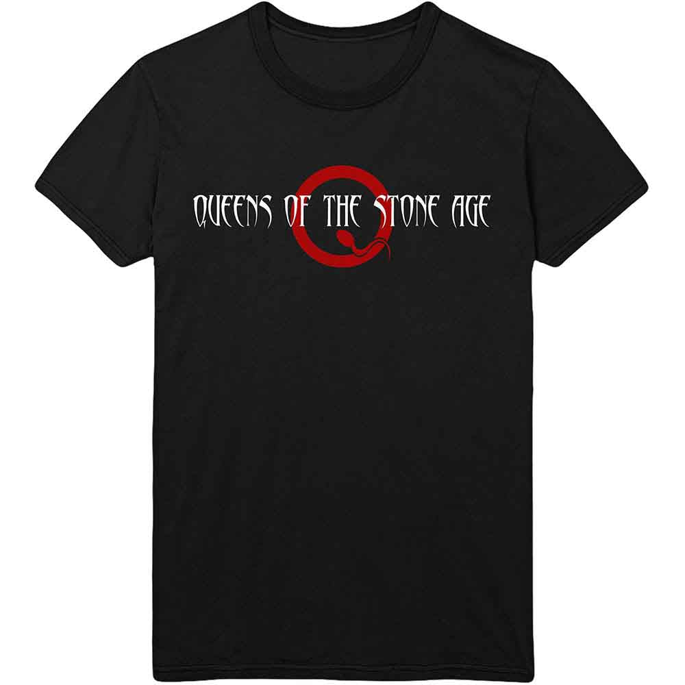 Queens Of The Stone Age - Text Logo Black