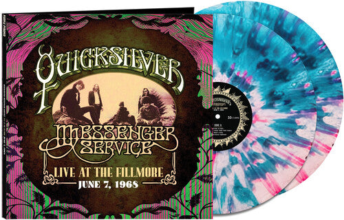 Quicksilver Messenger Service - Live At The Fillmore June 7, 1968 [Clear Vinyl, White, Blue, Pink] [2LP]
