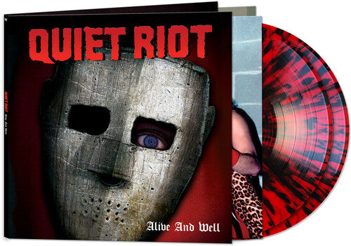 Quiet Riot - Alive & Well - Red & Black Splatter