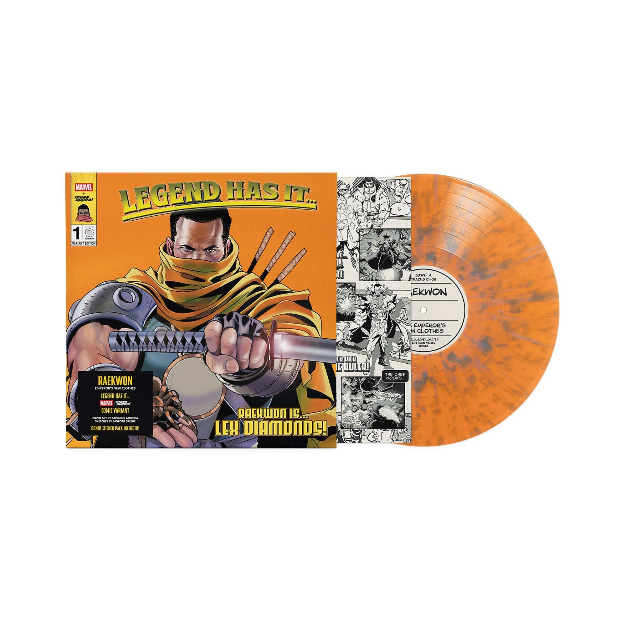 Raekwon - The Emperor's New Clothes [Orange Splatter]