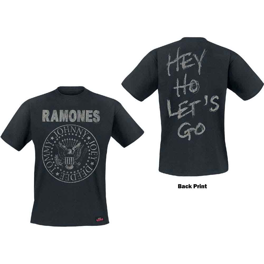 Ramones - Seal Hey Ho Black