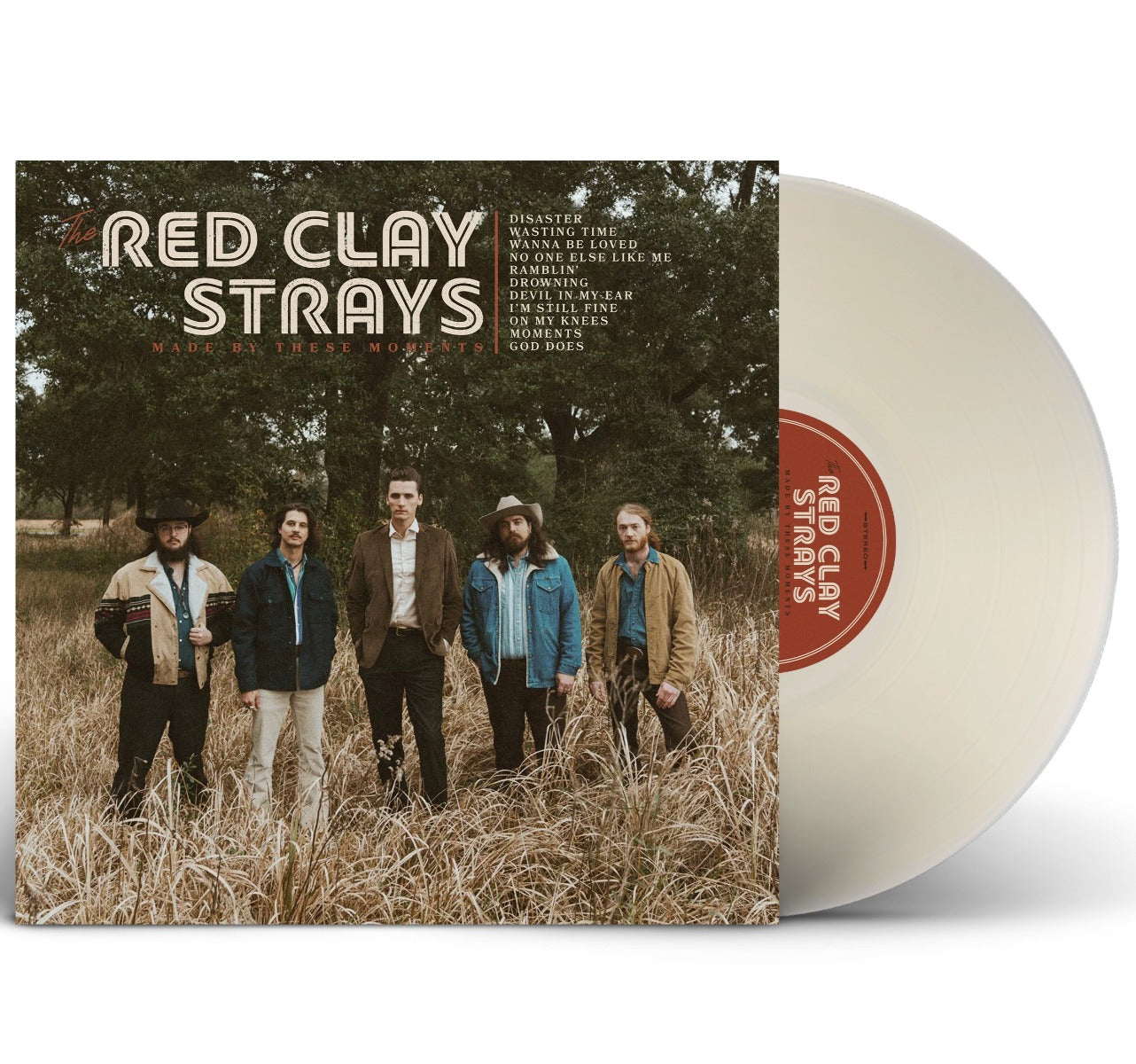Red Clay Strays - Made By These Moments (Translucent Milky Clear Colored Vinyl)