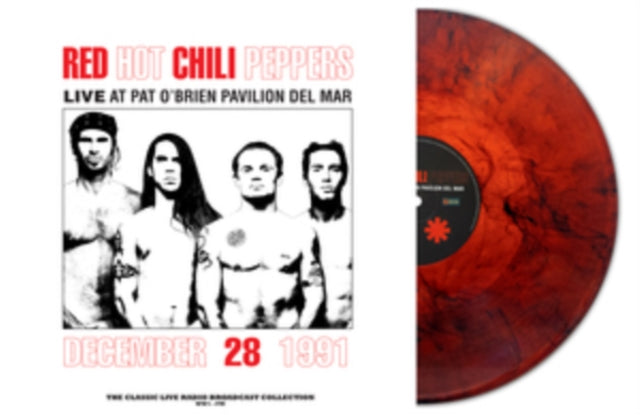 RED HOT CHILI PEPPERS - Live at Pat O'Brien Pavilion, Del Mar, CA, December 28th 1991 (180 Gram Marble Vinyl) [Import]