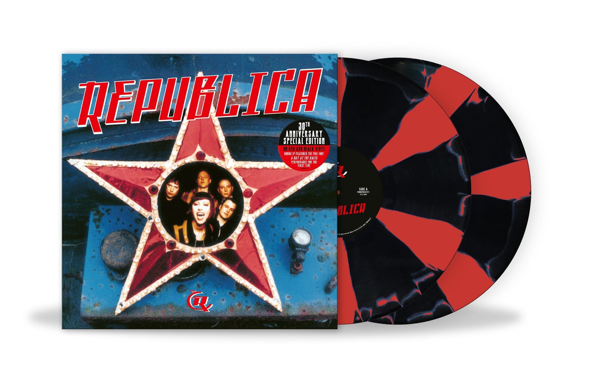 Republica - Republica (Indie Exclusive) [Red And Black ‘Cornetto’ Vinyl]