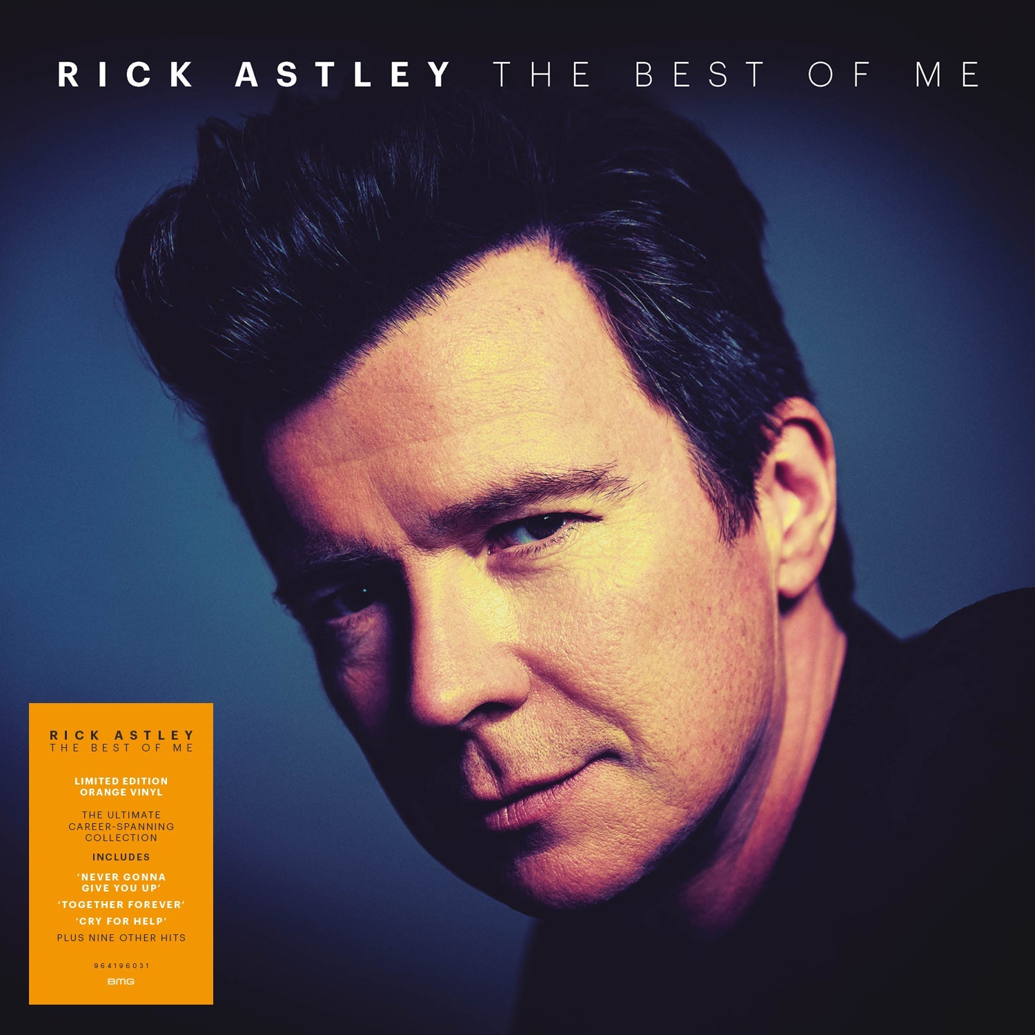 Rick Astley - The Best Of Me (Indie Exclusive) [Orange LP]