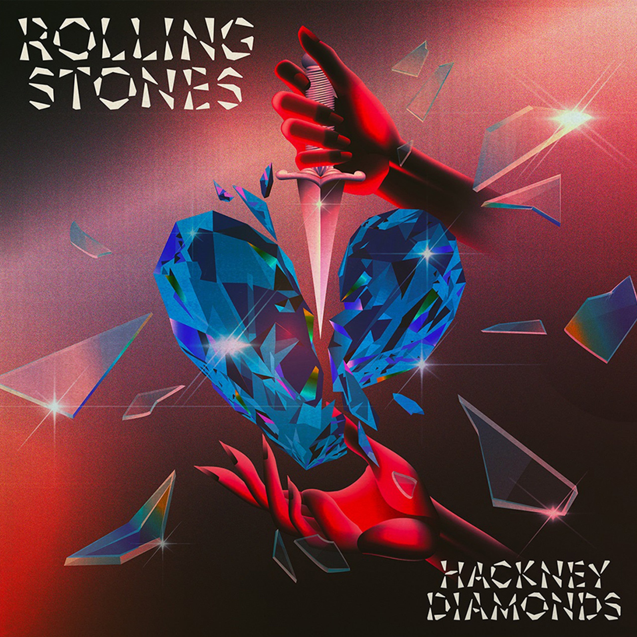 Order Rolling Stones - Hackney Diamonds (1 Year Anniversary Edition, 2xLP Clear/Blue Splatter Vinyl)