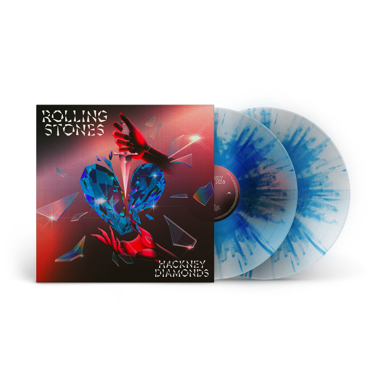 Order Rolling Stones - Hackney Diamonds (1 Year Anniversary Edition, 2xLP Clear/Blue Splatter Vinyl)