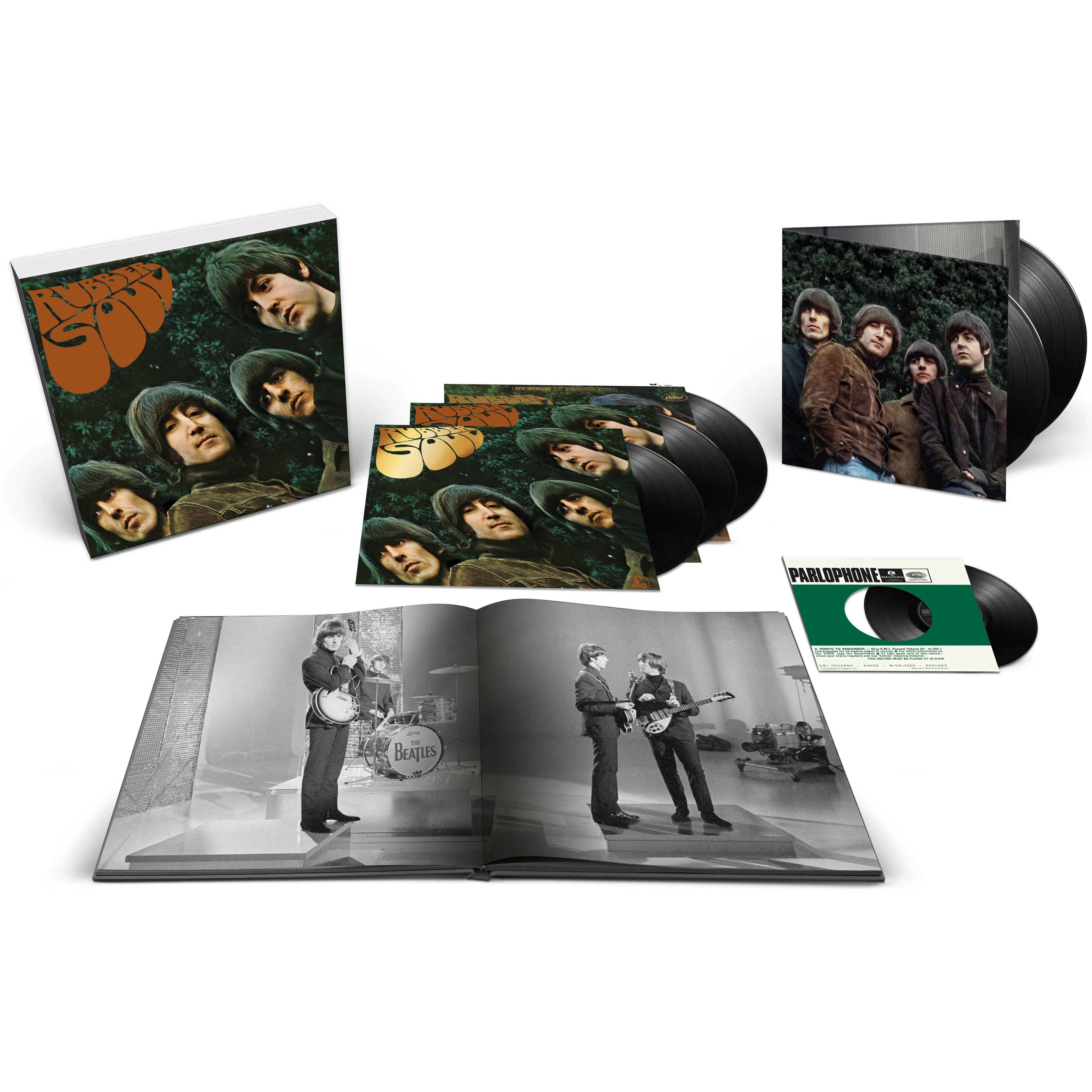 The Beatles - Rubber Soul (Special Edition) [Super Deluxe 180G Half-Speed 5 LP/7" Single]