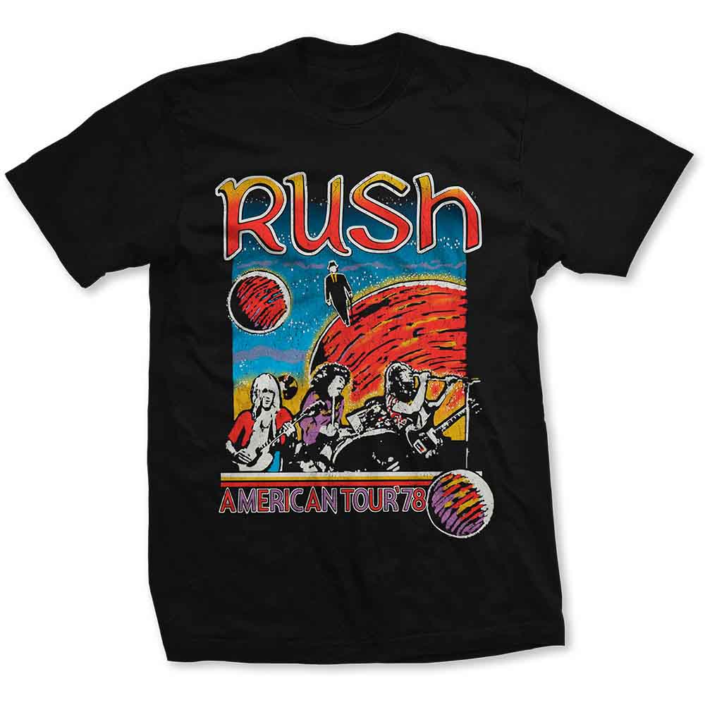Rush - US Tour 1978 Black