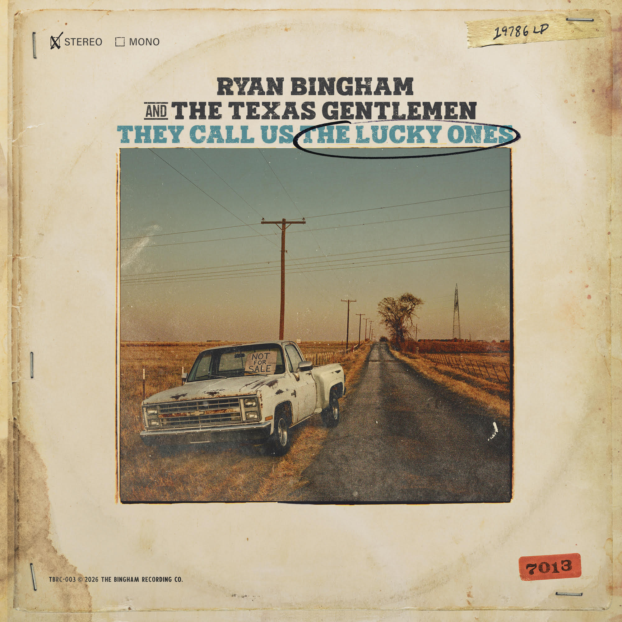 Ryan Bingham - They Call Us The Lucky Ones (Indie Exclusive) [Electric Smoke Vinyl]