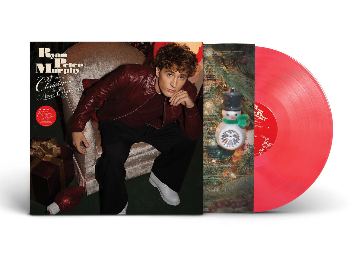 Ryan Peter Murphy - Christmas In New England [Neon Scarlet Vinyl]