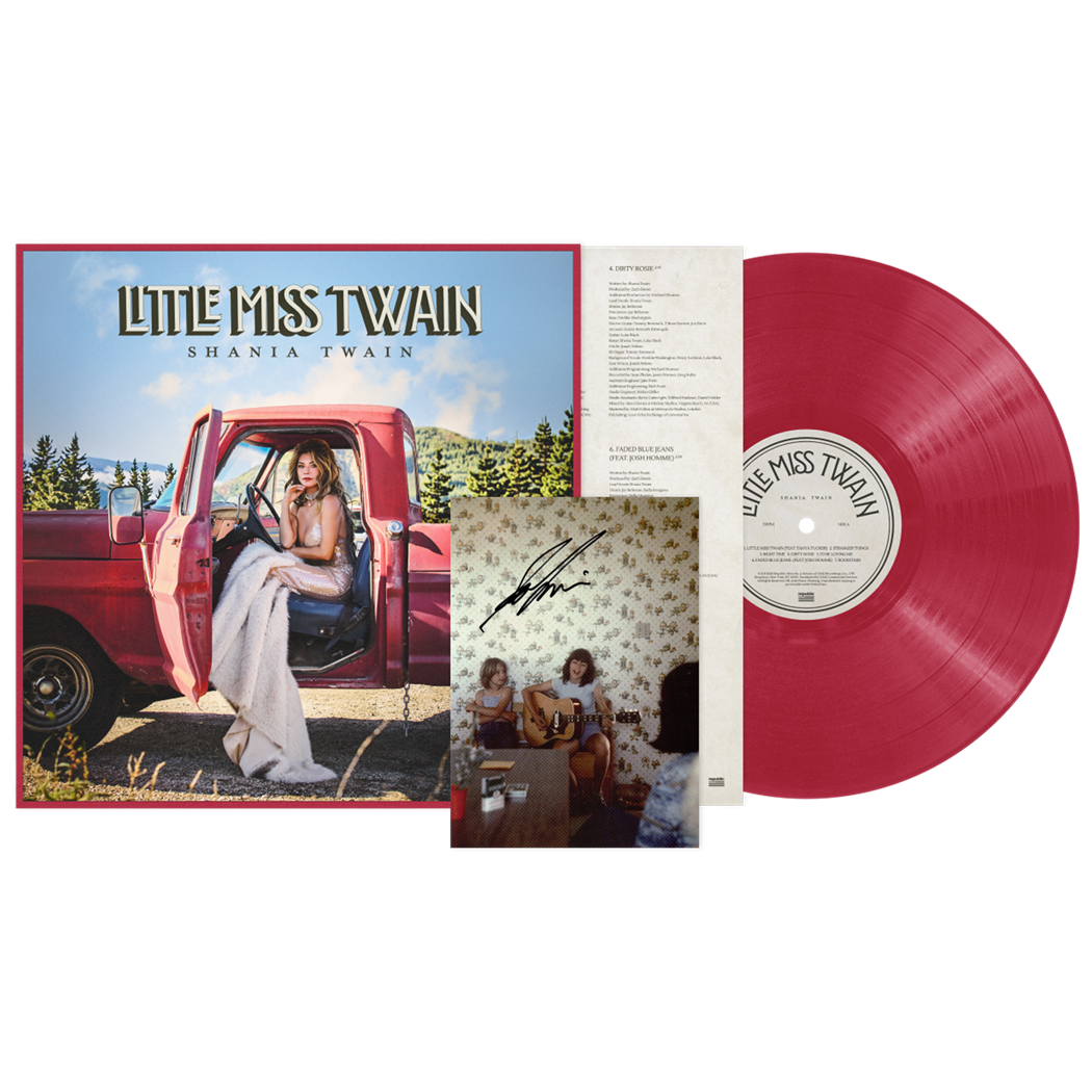 Shania Twain - Little Miss Twain (Limited Indie Exclusive) [Rosie Red LP] [Signed Insert]