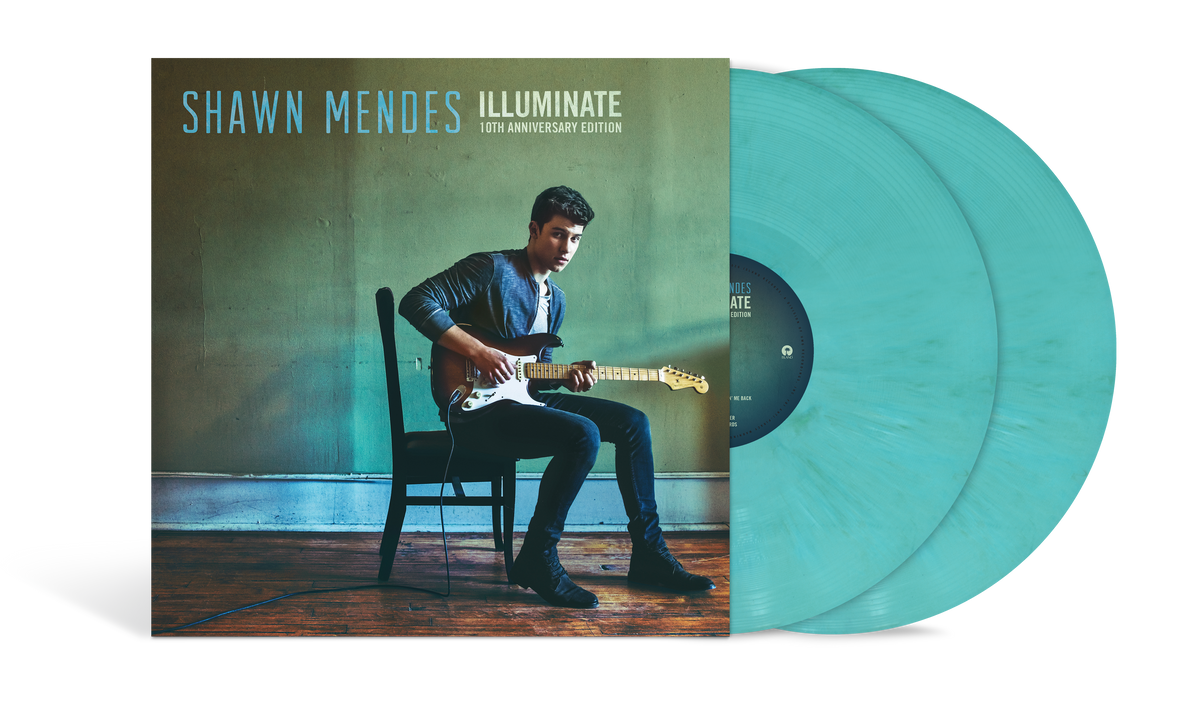 Shawn Mendes - Illuminate (10th Anniversary Edition) (Limited) [Translucent Aqua Vinyl] [2LP]