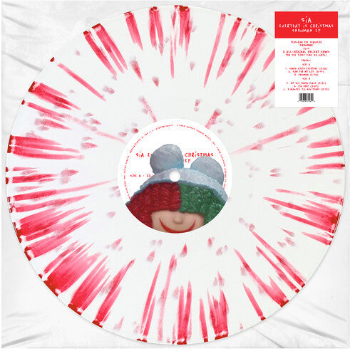 Sia - Everyday Is Christmas (RSD Black Friday, Red & White Splatter Vinyl)