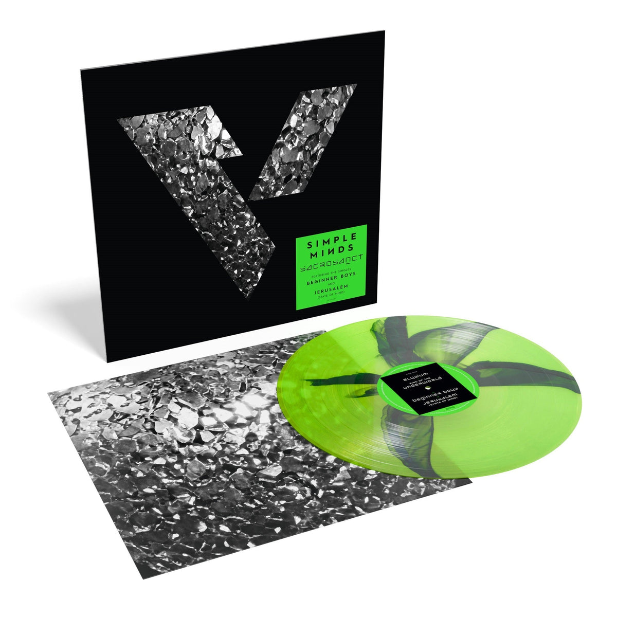 Simple Minds - Sacrosanct (Indie Exclusive) [Green/Black Inkplosion LP]