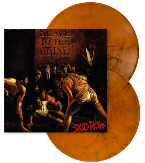 Order Skid Row - Slave To The Grind (2xLP Orange Black Marble Vinyl)