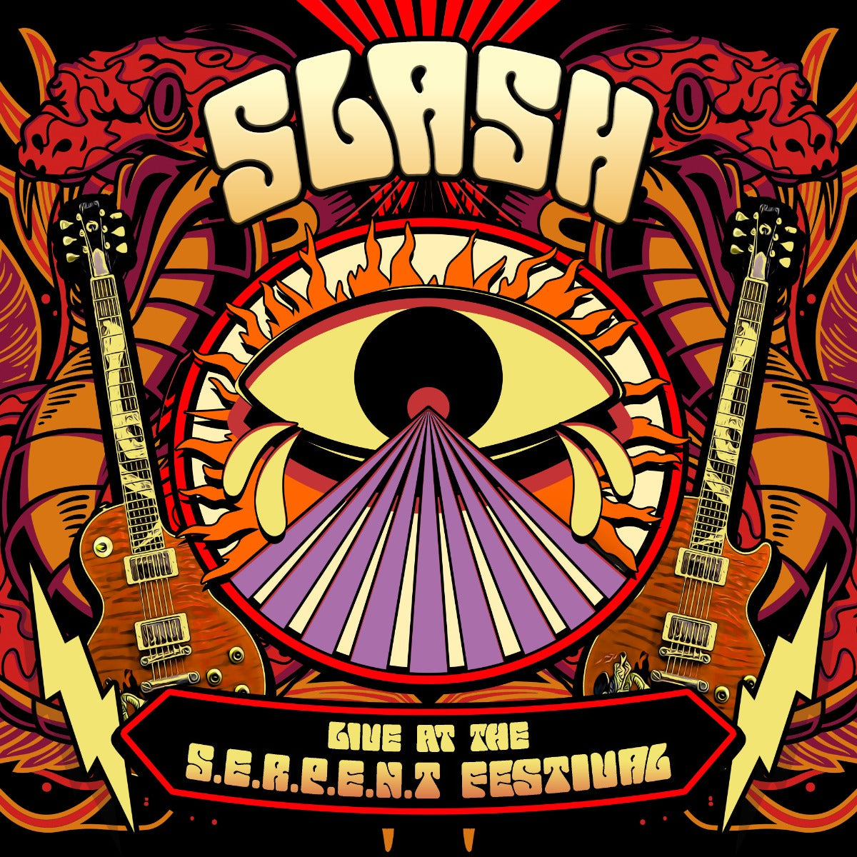Slash - Live At The S.E.R.P.E.N.T. Festival (Red Orange Yellow W/Gatefold) [3LP]