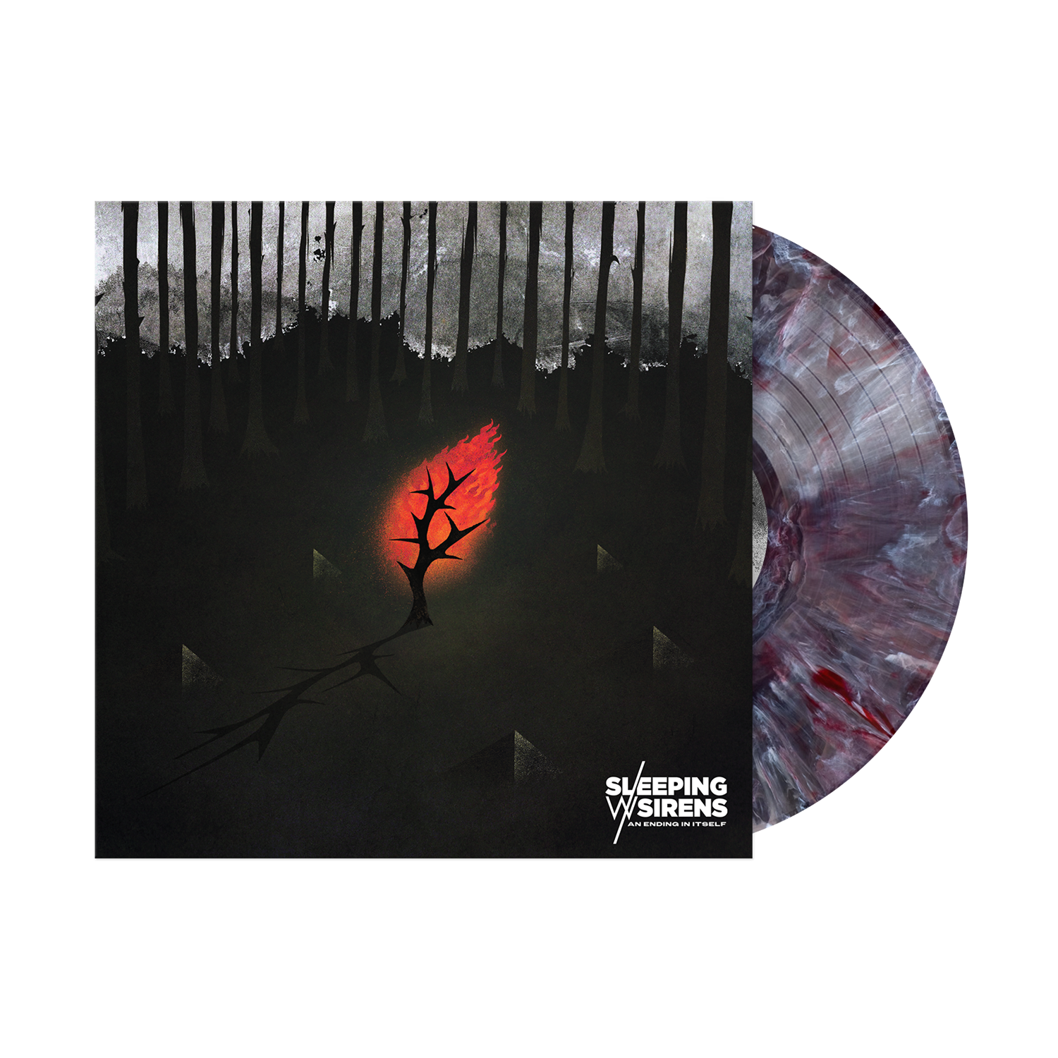 Sleeping With Sirens - An Ending In Itself [Black/White/Red Swirl Lp]