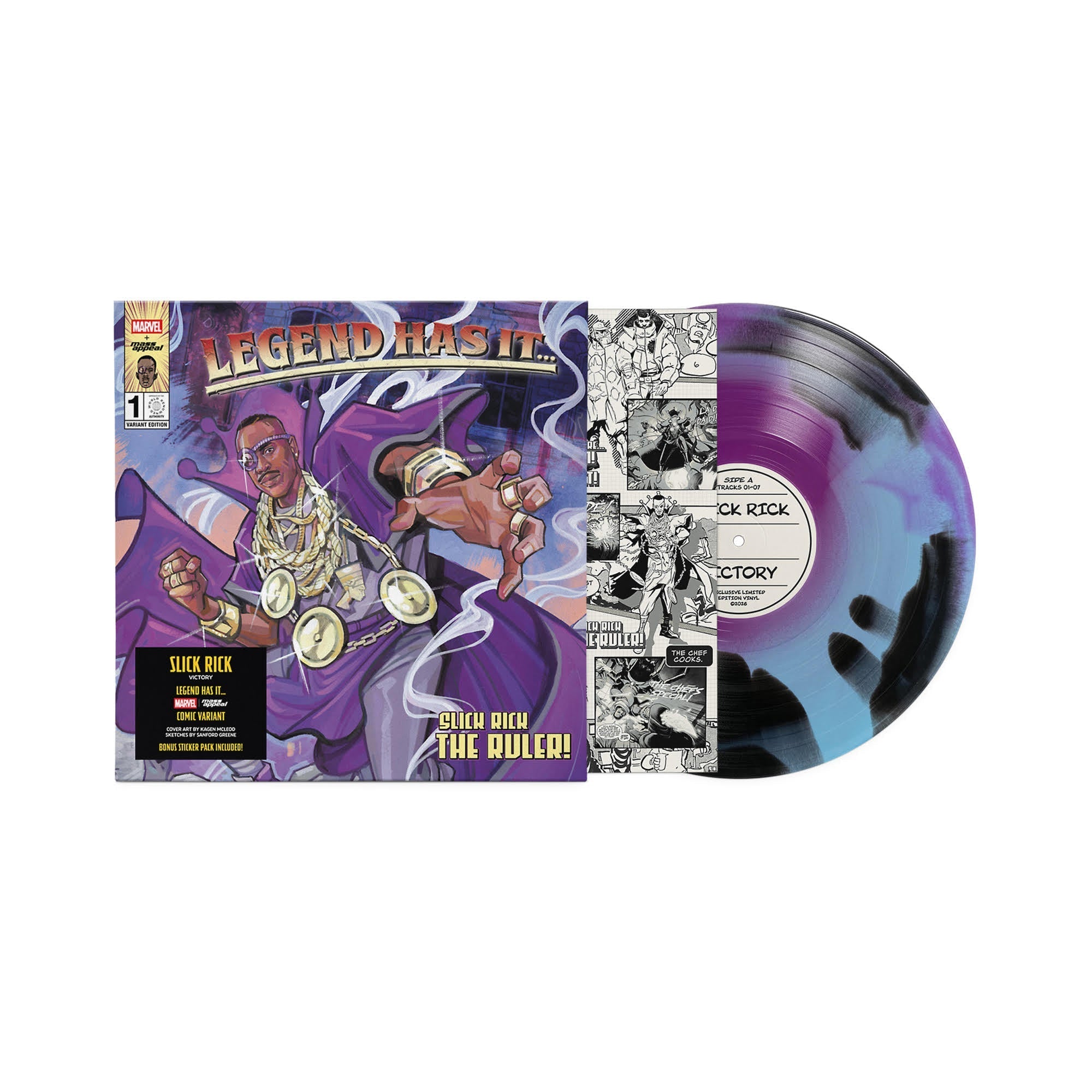 Slick Rick - Victory [Purple/Black Marble Vinyl]